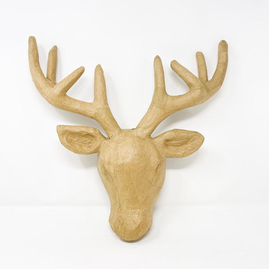 Craft Paper Mache Deer Head