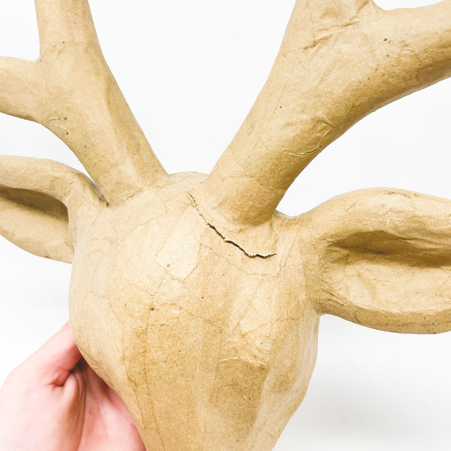 Craft Paper Mache Deer Head