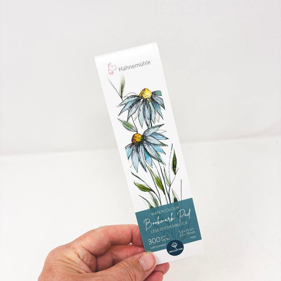 NEW // Hahnemuhle Watercolor Bookmark Pad