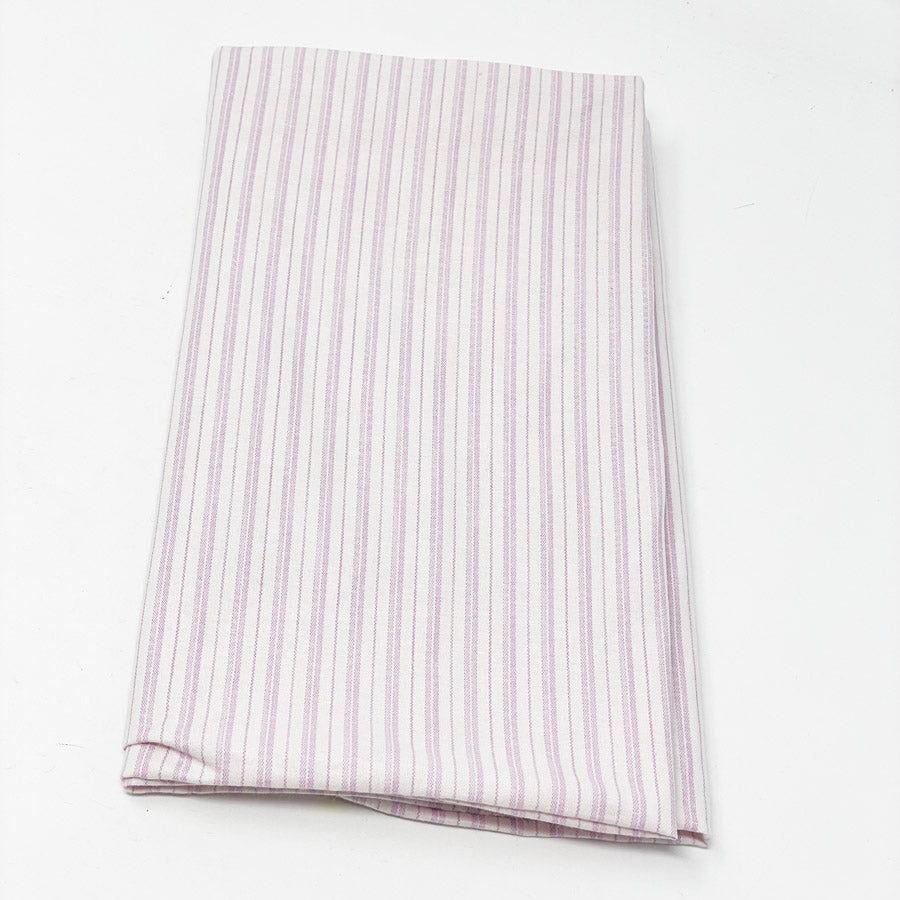 Lavender Stripe Fabric - 42" x 1 yd