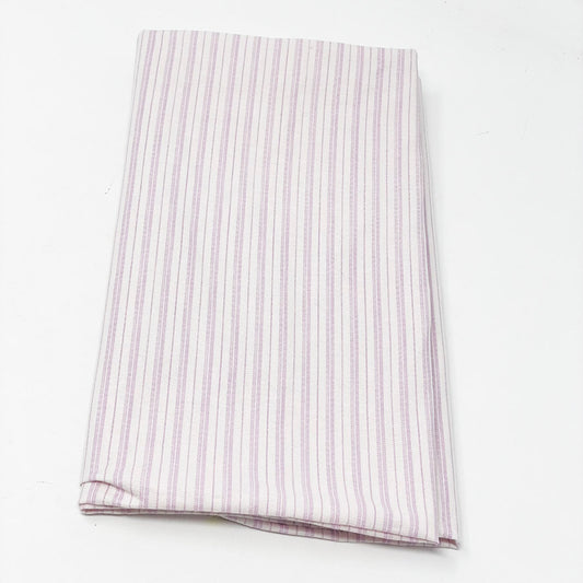 Lavender Stripe Fabric - 42" x 1 yd