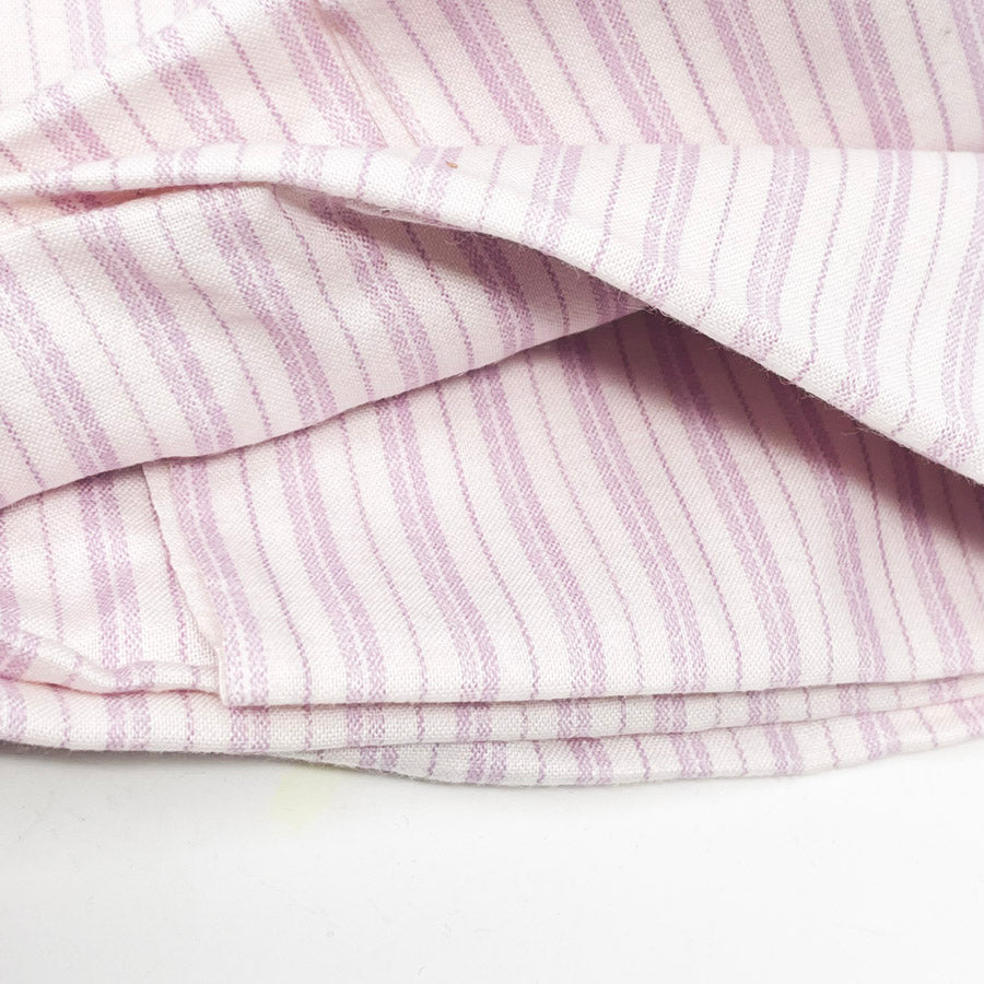 Lavender Stripe Fabric - 42" x 1 yd