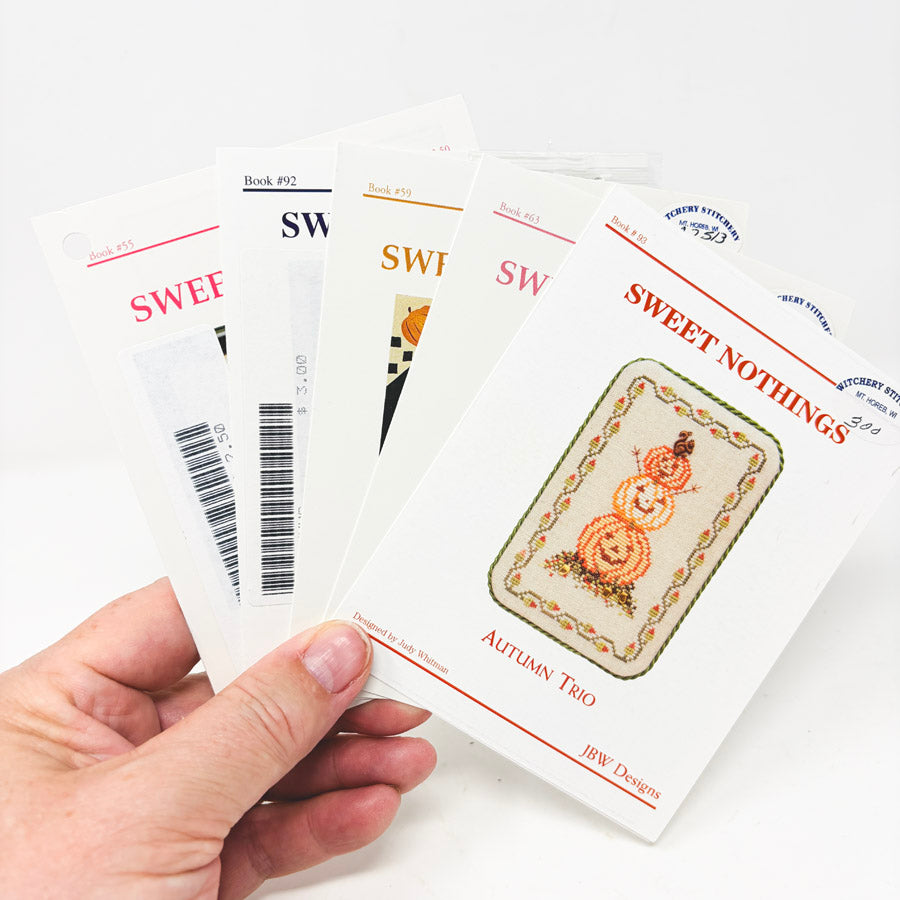 Seasons of the Heart 12 pc Set – HeartStrings Cross Stitch Patterns