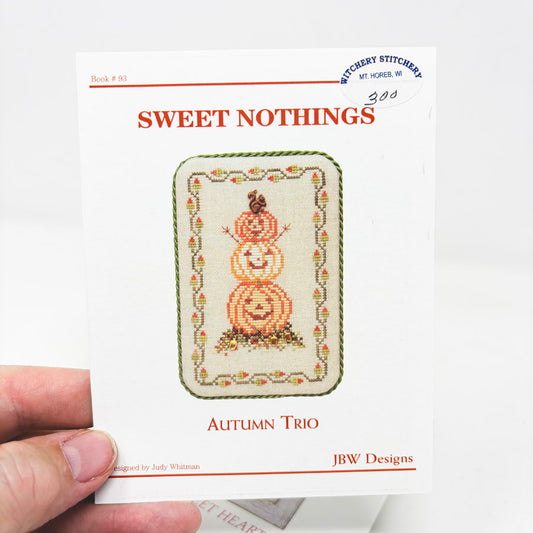 Pick a Design – Sweet Nothings - JBW Designs Cross Stitch Patterns