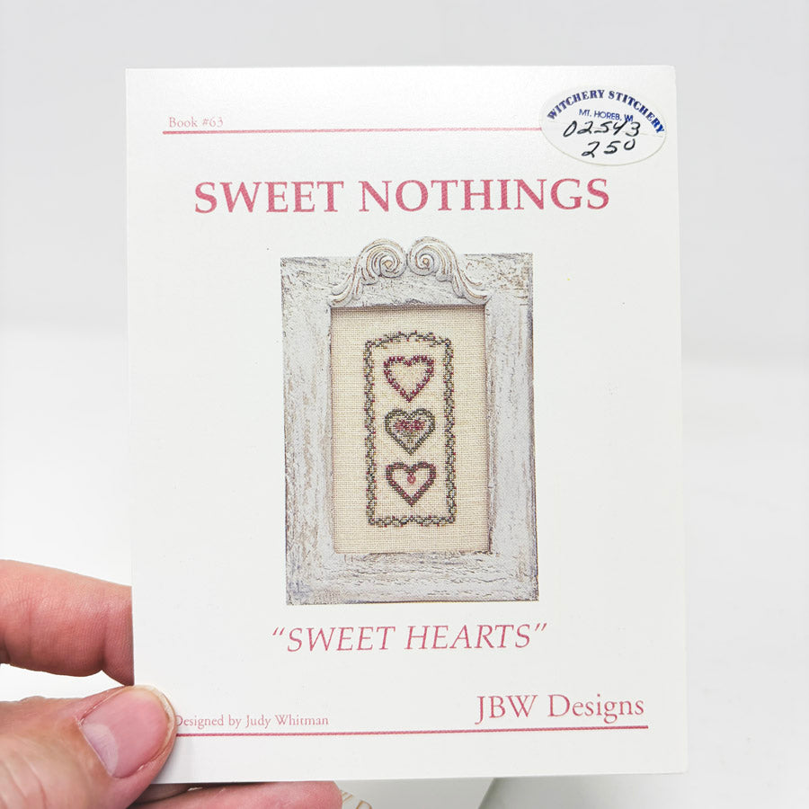 Pick a Design – Sweet Nothings - JBW Designs Cross Stitch Patterns