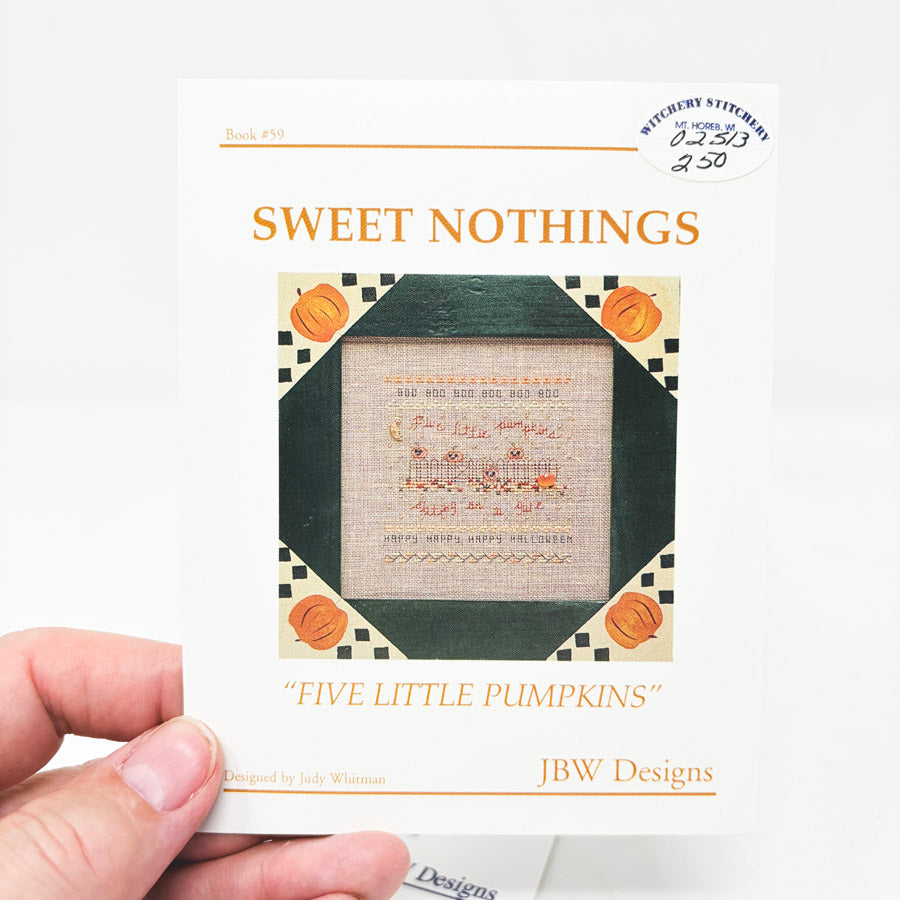 Pick a Design – Sweet Nothings - JBW Designs Cross Stitch Patterns