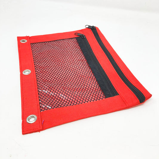 Bright Red Pencil Bag
