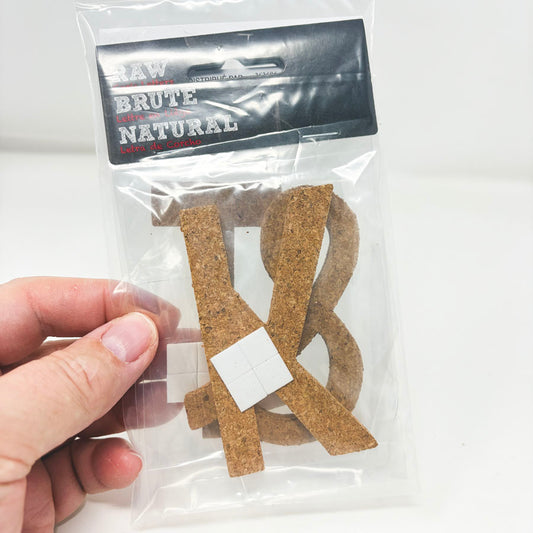 Cork Monograms - T, &, K