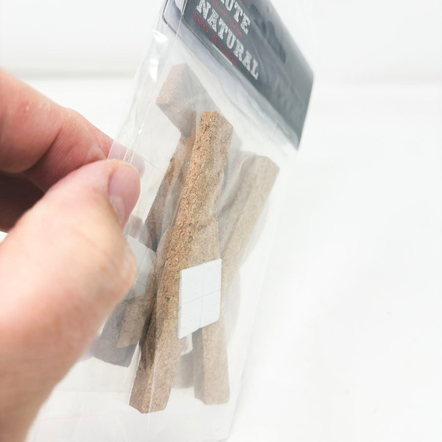 Cork Monograms - T, &, K