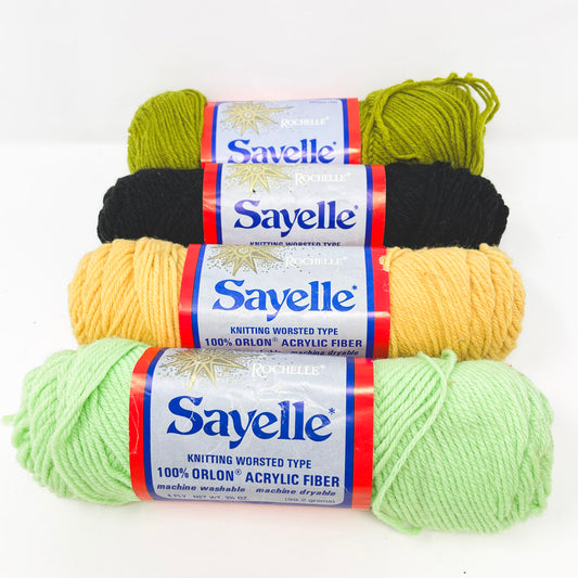 Sayelle 3.5-4 oz Acrylic Yarn