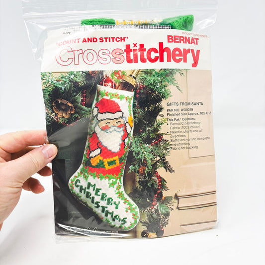 Gifts from Santa  – Bernat Crosstitchery Stocking
