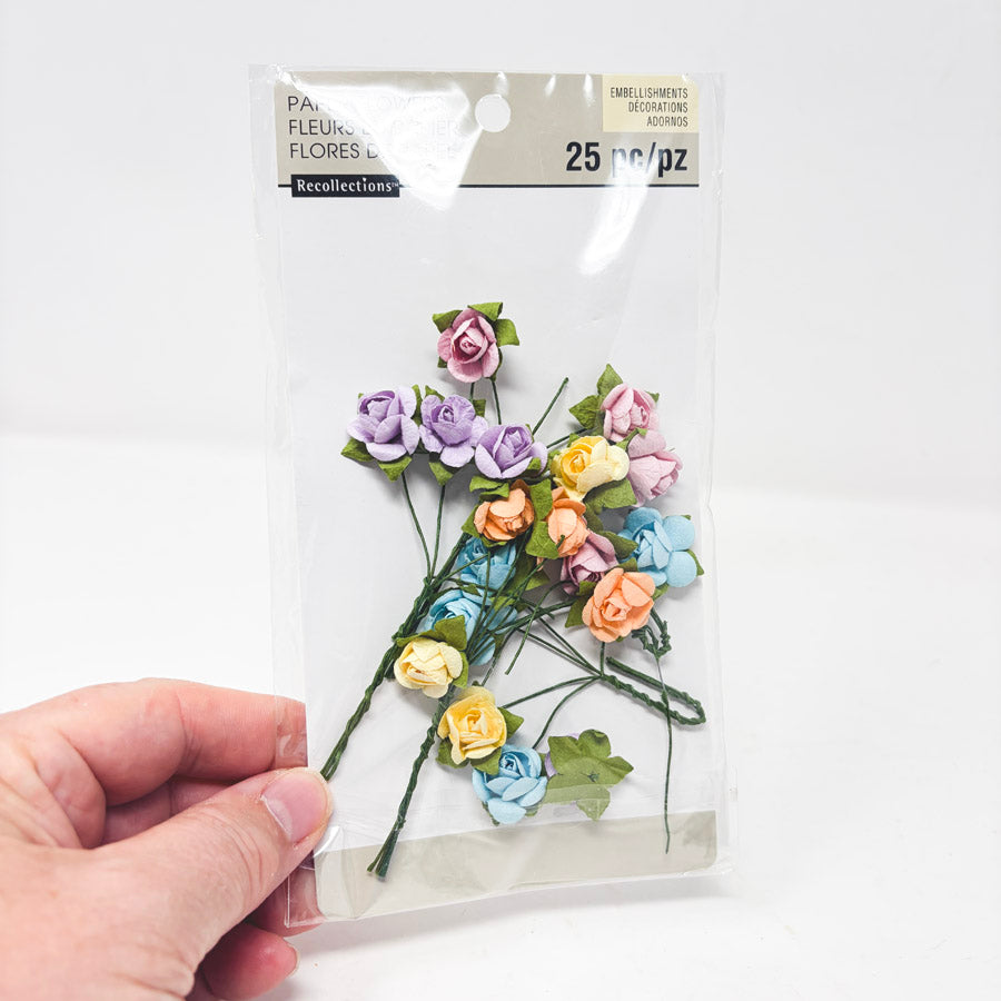 Paper Flower Embellishments