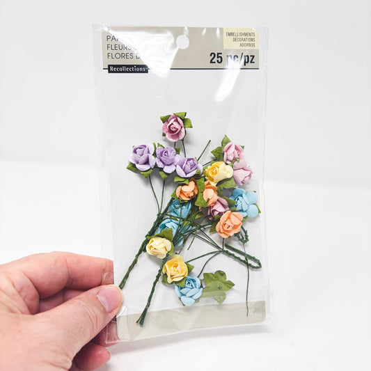 Paper Flower Embellishments