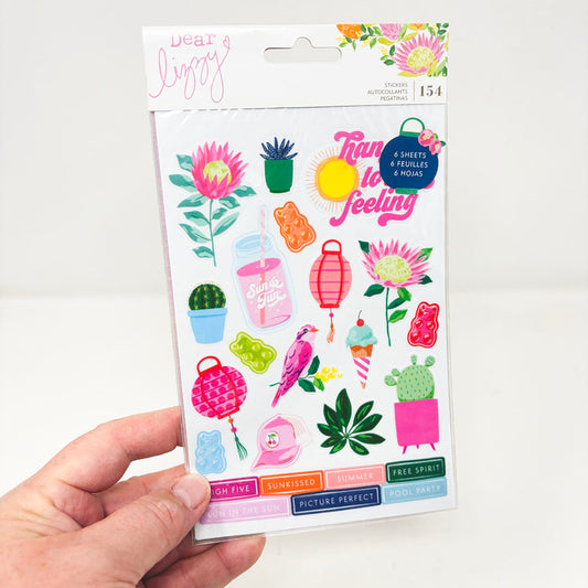 Dear Lizzy - Here and Now Sticker Book