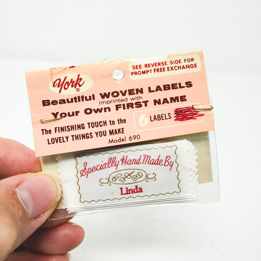 Made by Linda Sew-in Labels