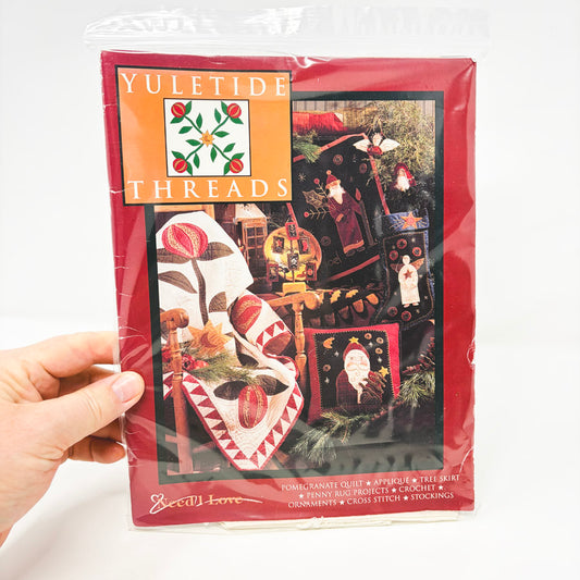 Yuletide Threads Pomegranate Quilt - Unfinished