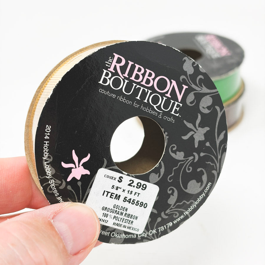5/8" Grosgrain Ribbon Spool – The Ribbon Boutique