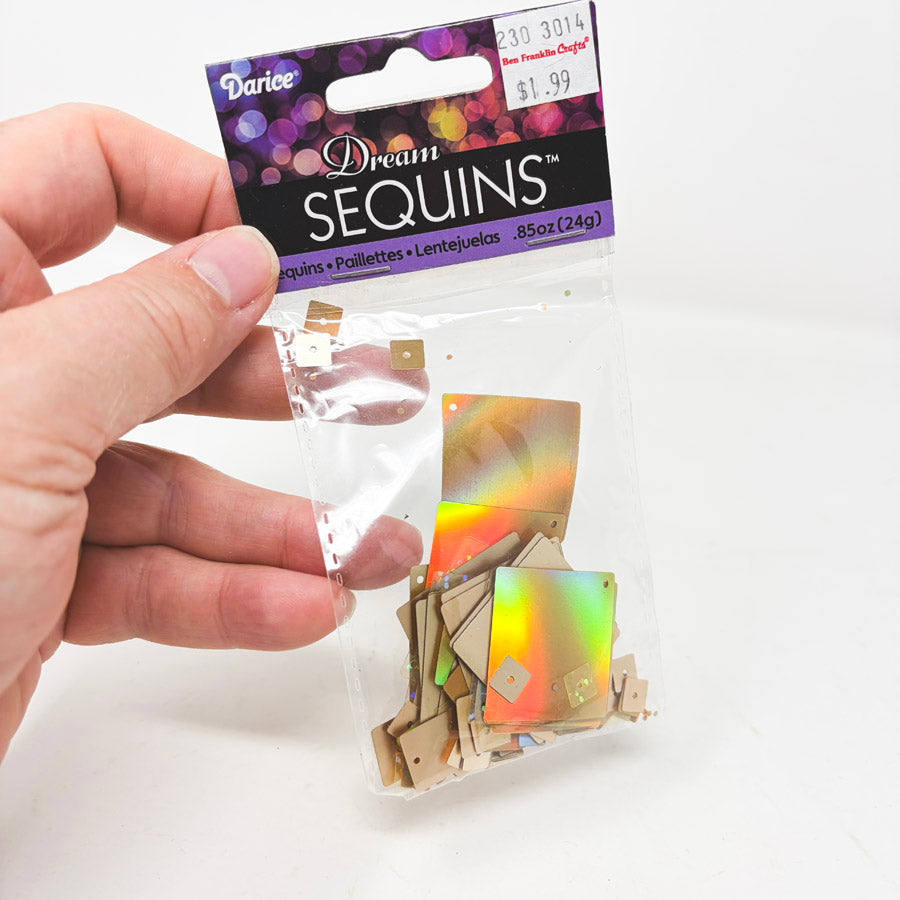 Darice Dream Sequin Squares