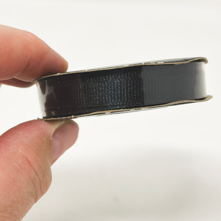 Black 3/8" Grosgrain Ribbon Spool – The Ribbon Boutique