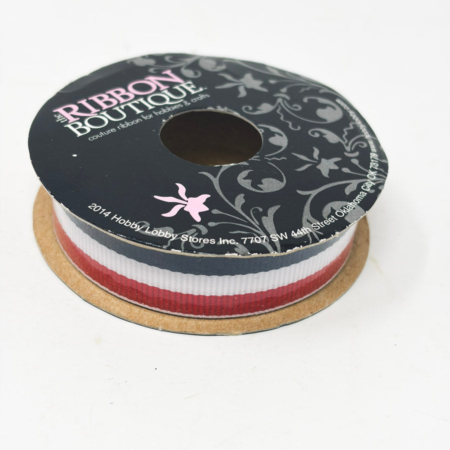 TriStripe 5/8" Grosgrain Ribbon Spool – The Ribbon Boutique