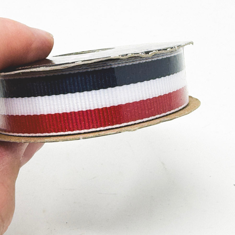 TriStripe 5/8" Grosgrain Ribbon Spool – The Ribbon Boutique