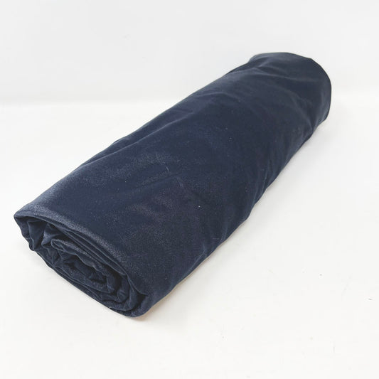 2 yards - Black Polyester Fabric