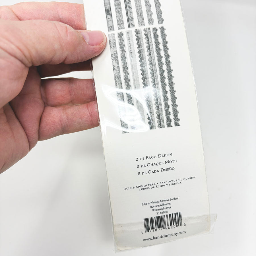 K&Company Jubilee Adhesive Borders
