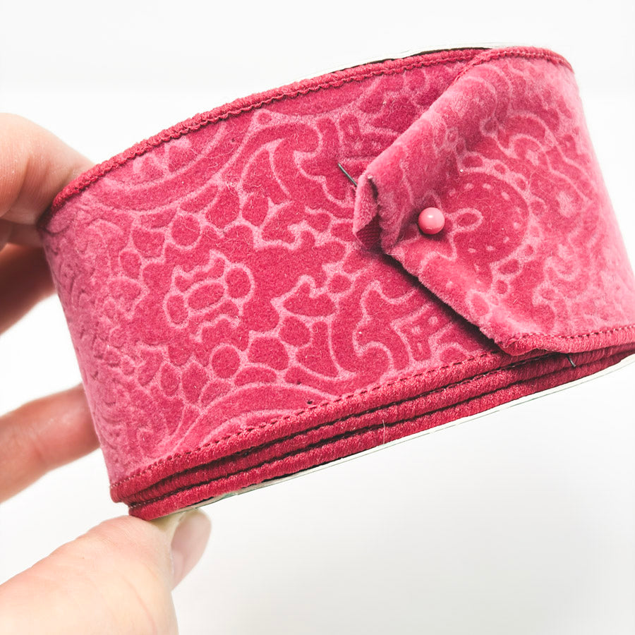 KMart Trim a Home Victorian Rose Holiday Ribbon