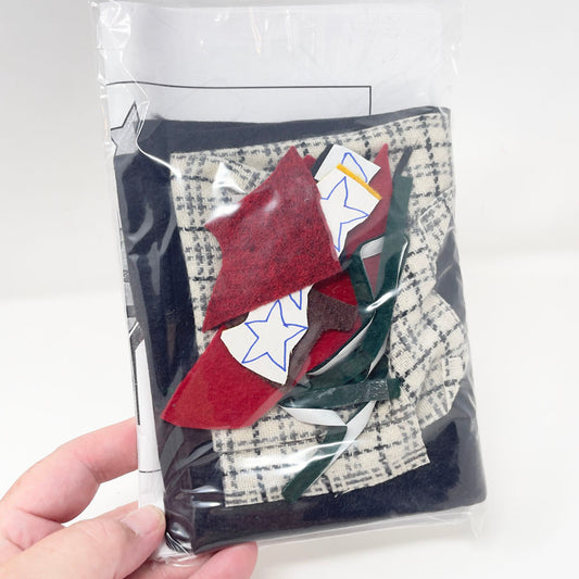 Wool Cardinal Applique Panel