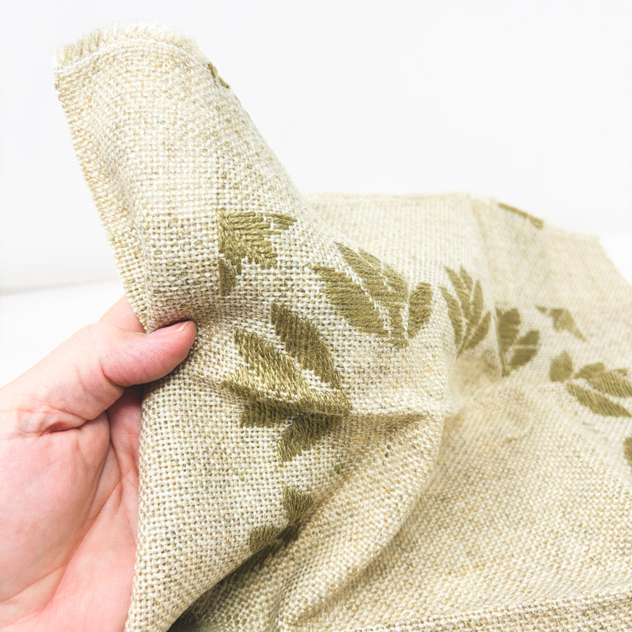 Dutch Garden Wool/Wool Blend Fabric Square – 1 or 2