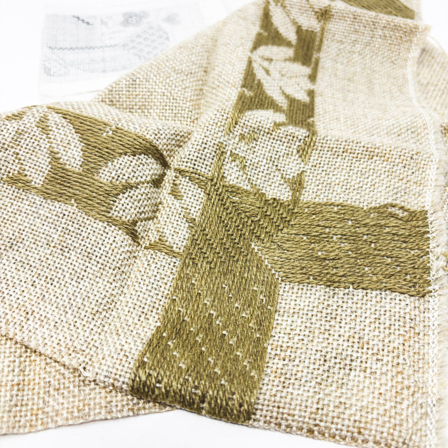 Dutch Garden Wool/Wool Blend Fabric Square – 1 or 2