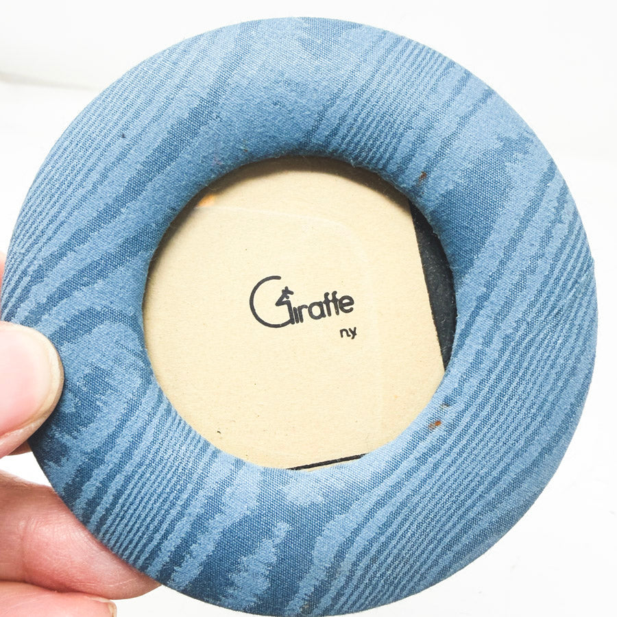 3.5" Moire Fabric Frames