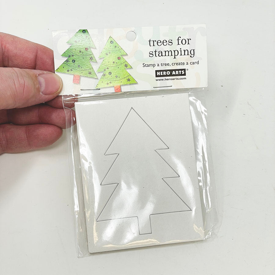 Hero Arts - Trees for Stamping