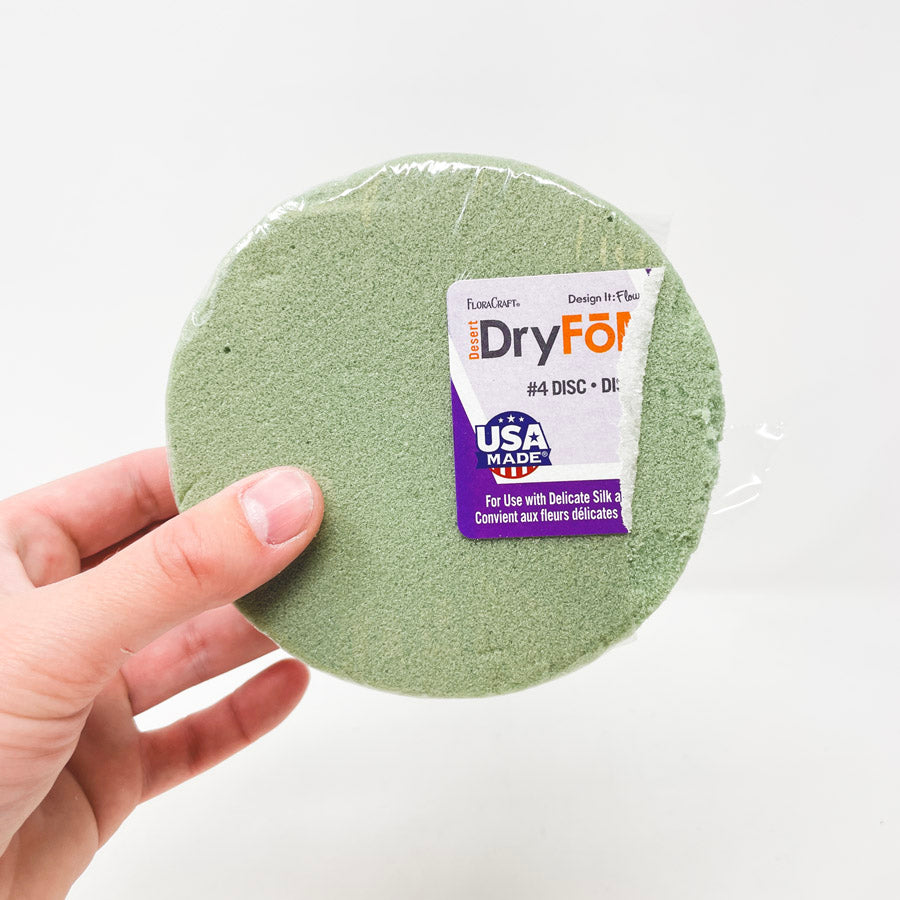 4" Disc Dry Fom Block