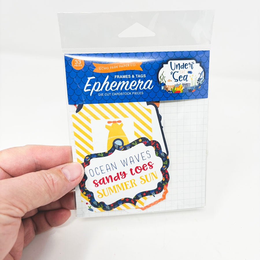 Under the Sea Ephemera Pack by Echo Park