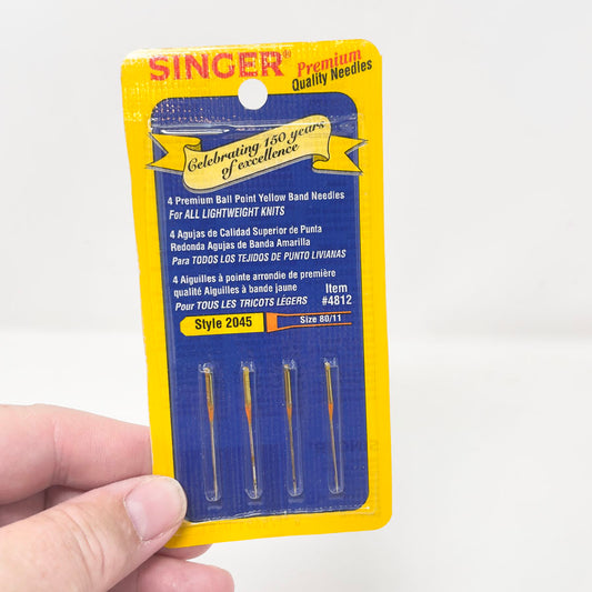 Singer Style 2045 - Size 80/11 Sewing Machine Needles
