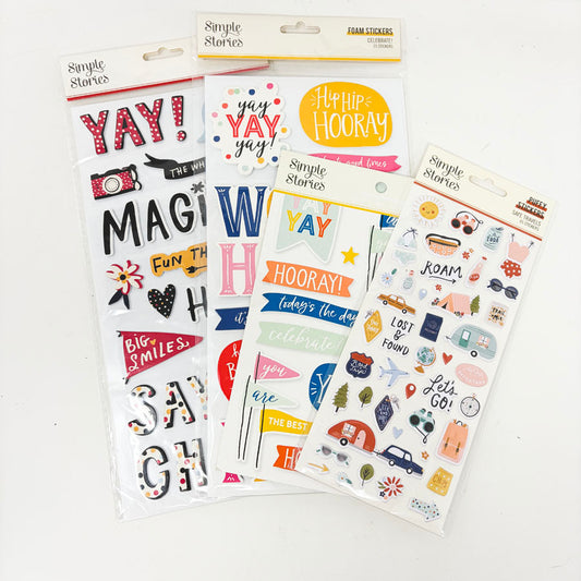 Simple Stories Stickers - Pick a Pack