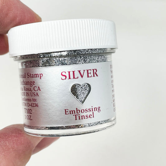 Personal Stamp Exchange Embossing Powder - Silver