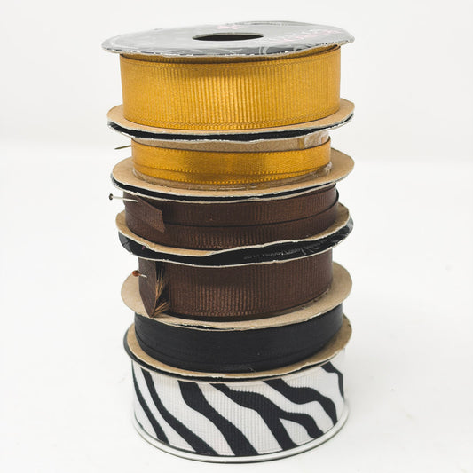 Safari Animals – Assorted Ribbon Tower (6)