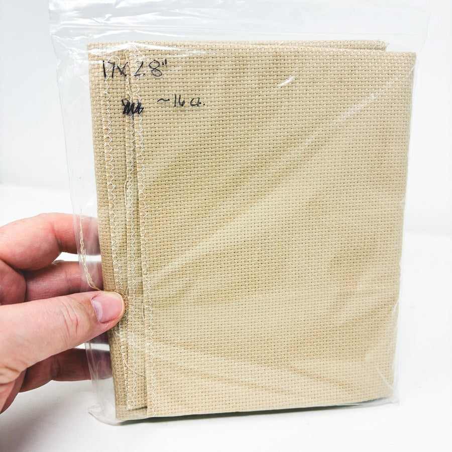 Tan Aida – appx 16 Count – 17" x 28"