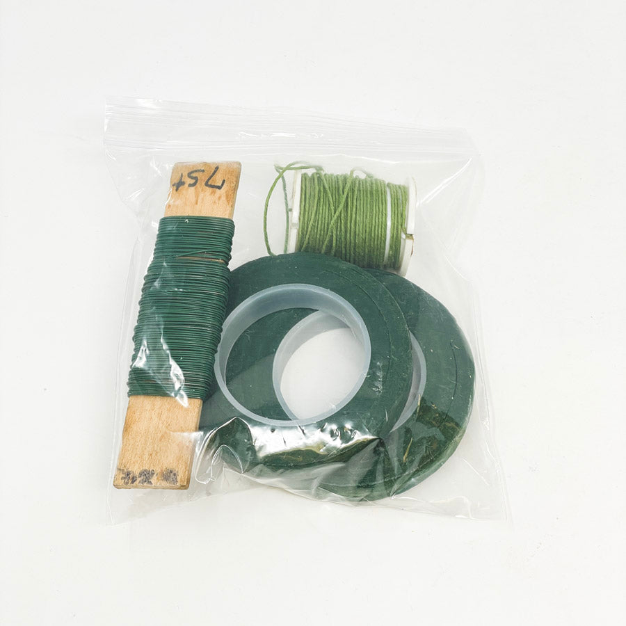 Bundle of Floral Wire and Tape