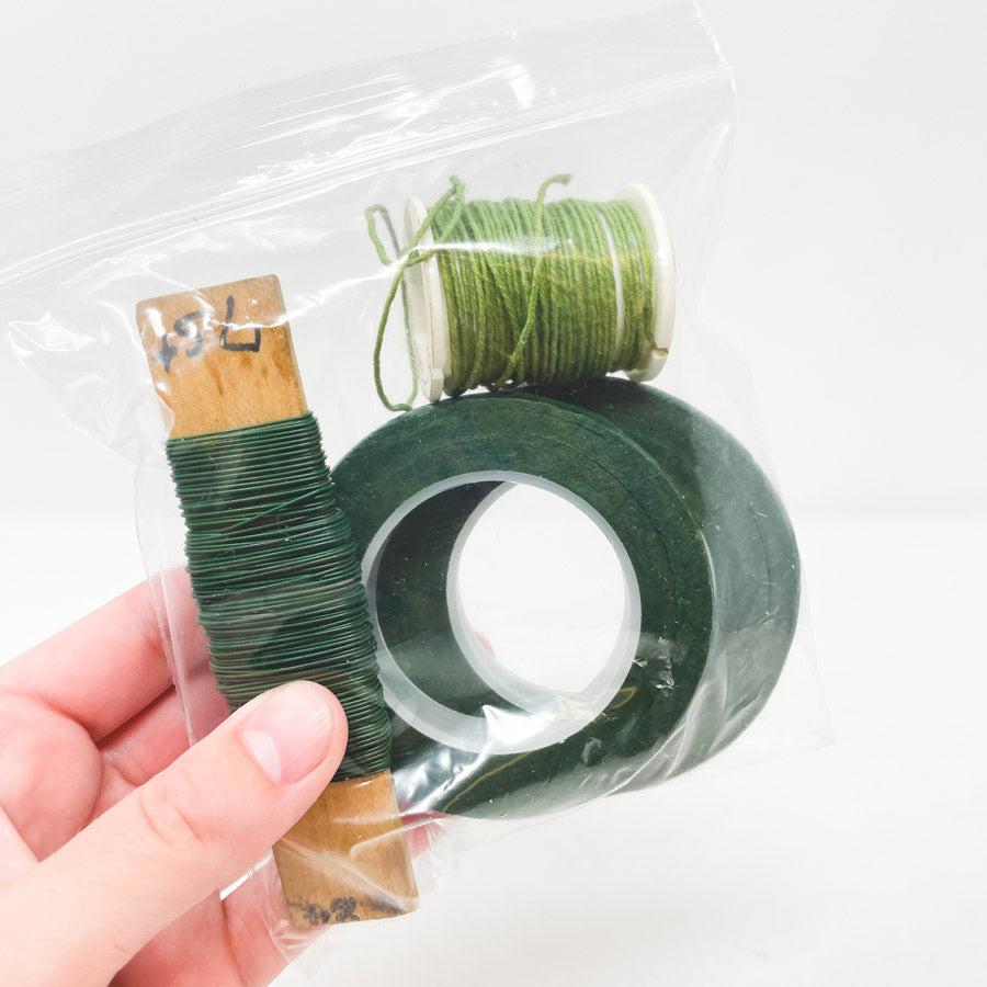 Bundle of Floral Wire and Tape