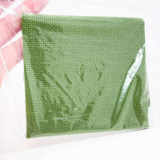 Fern Green Aida – appx 16 Count – 18" x 11"