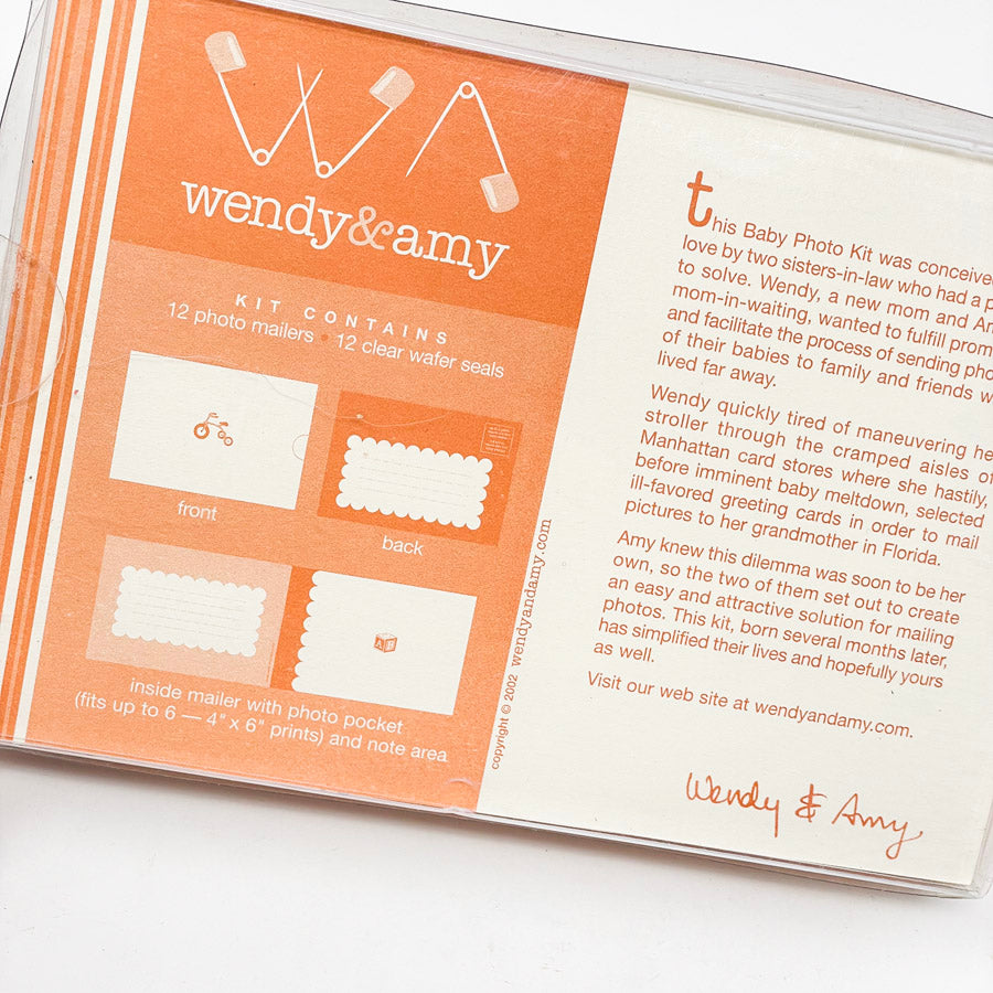 Wendy & Amy Baby Photo Mailer