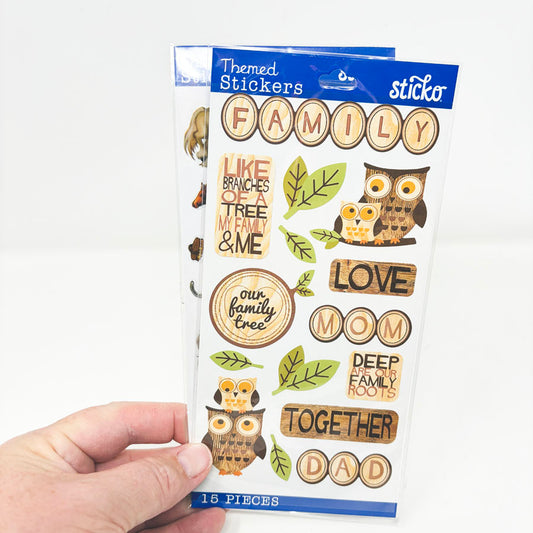 Sticko Family & Horses Sticker Bundle