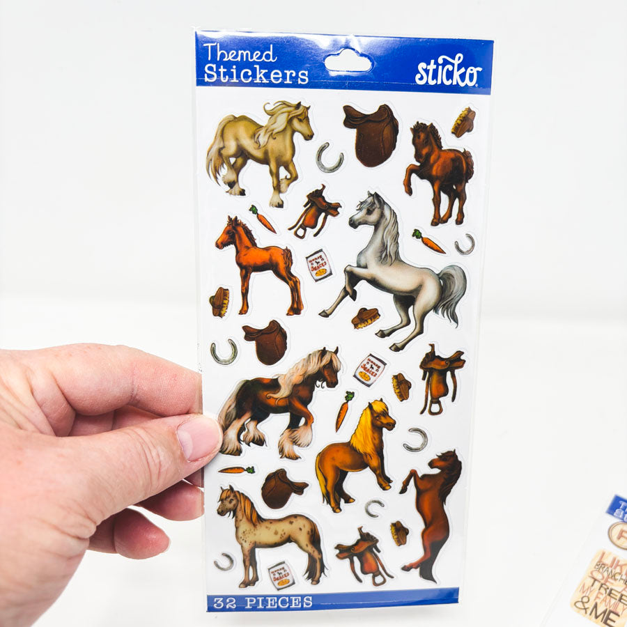 Sticko Family & Horses Sticker Bundle
