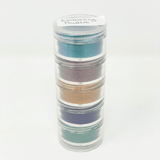 Set of 5 Embossing Powders