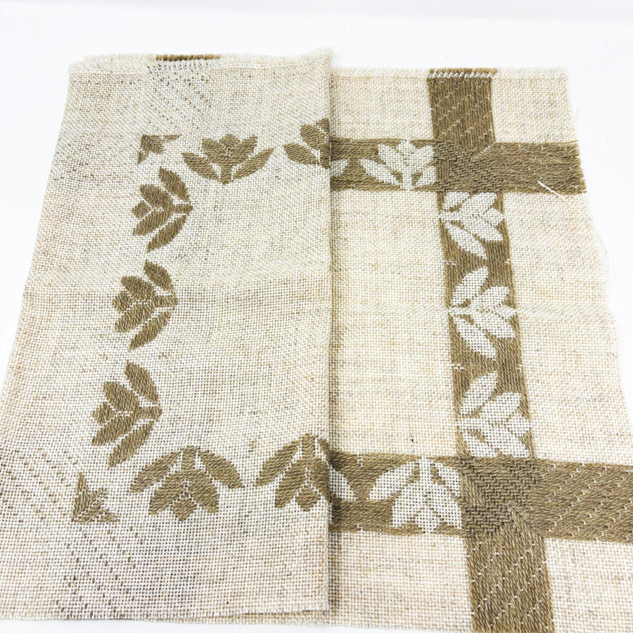 Dutch Garden Wool/Wool Blend Fabric Square – 1 or 2