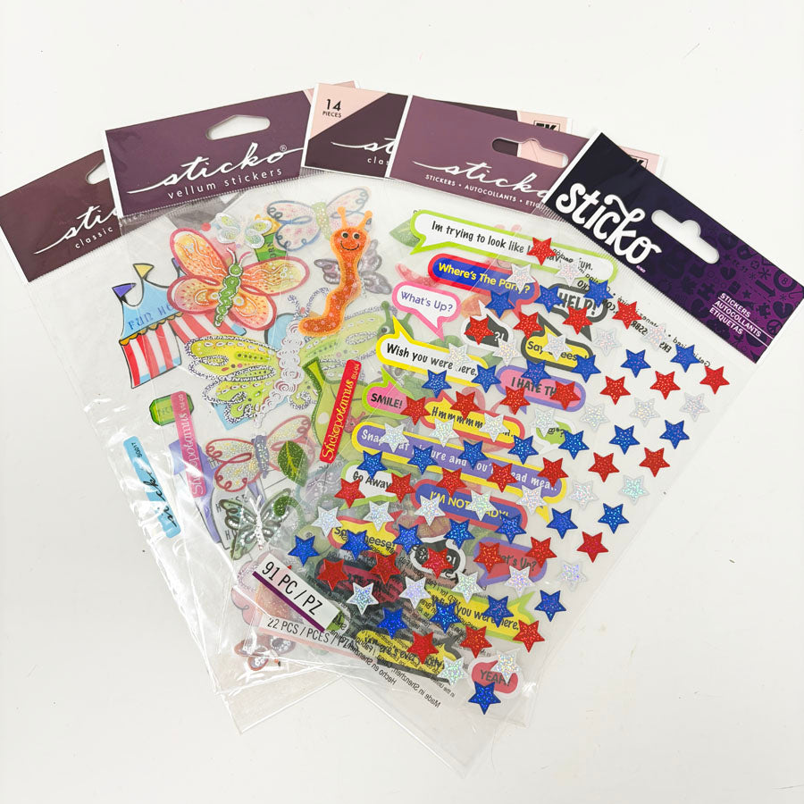 Sticko Kids Variety Sticker Pack