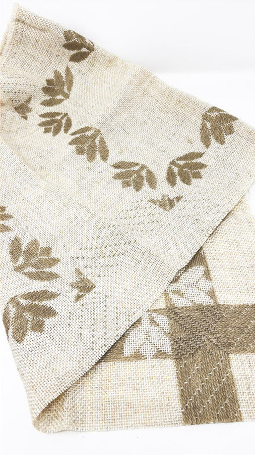 Dutch Garden Wool/Wool Blend Fabric Square – 1 or 2